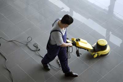 Commercial Tile and Grout Cleaning Machine