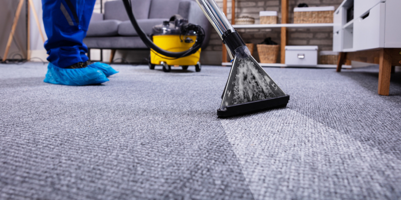 Regular carpet cleaning helps to keep carpets looking good