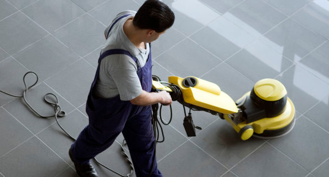 commercial grout cleaning service